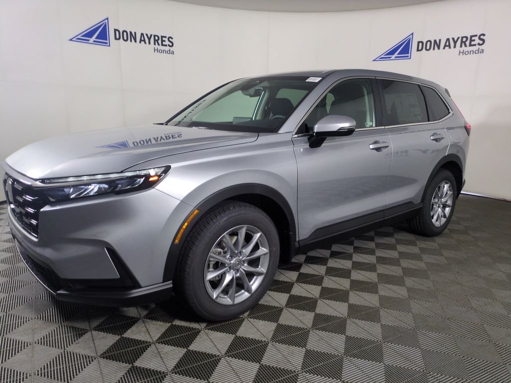 New 2026 Solar Silver Metallic Honda EX image 1