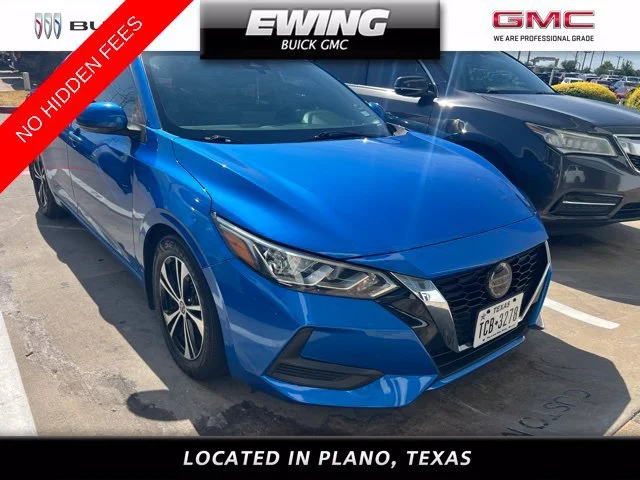 Used 2020 Blue Nissan SV image 1