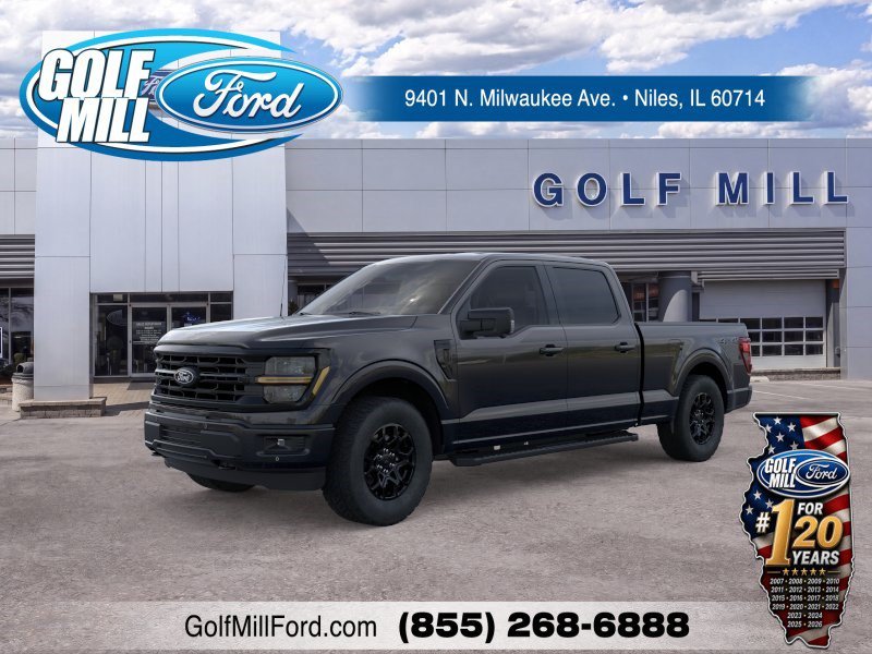 New 2026 Agate Black Metallic Ford XLT image 1