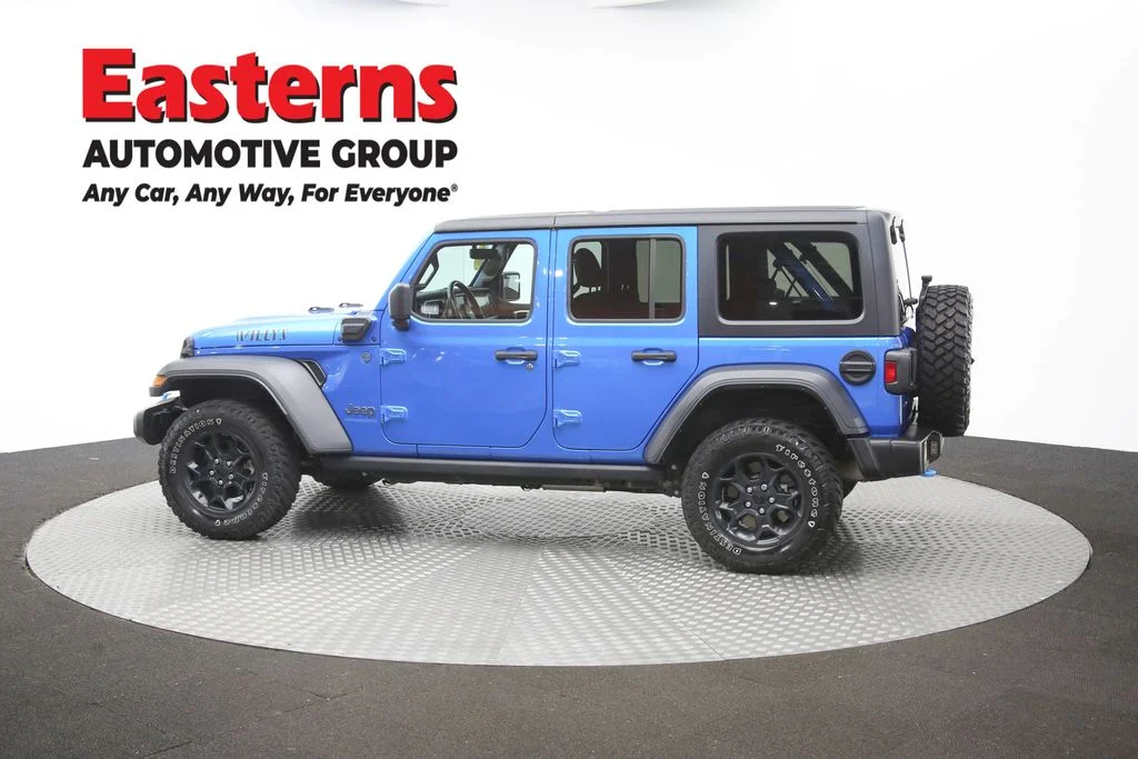 Used 2023 Blue Jeep Willys 4xe image 57