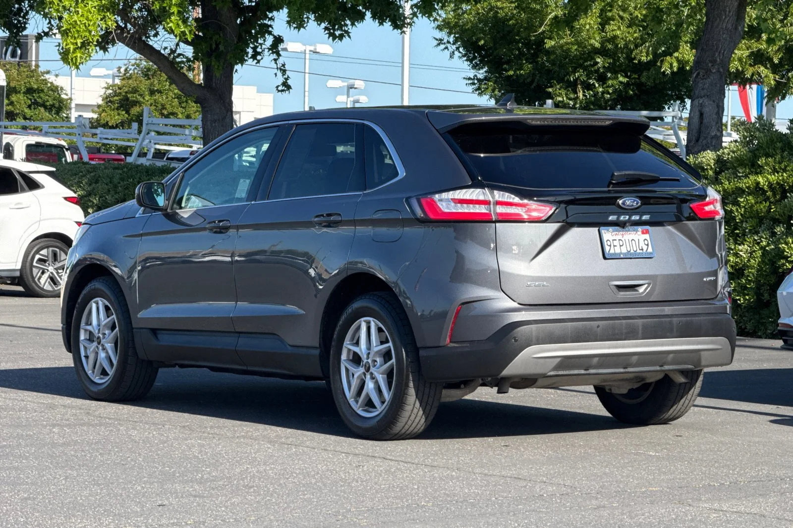 Used 2023 Gray Metallic Ford SEL image 6