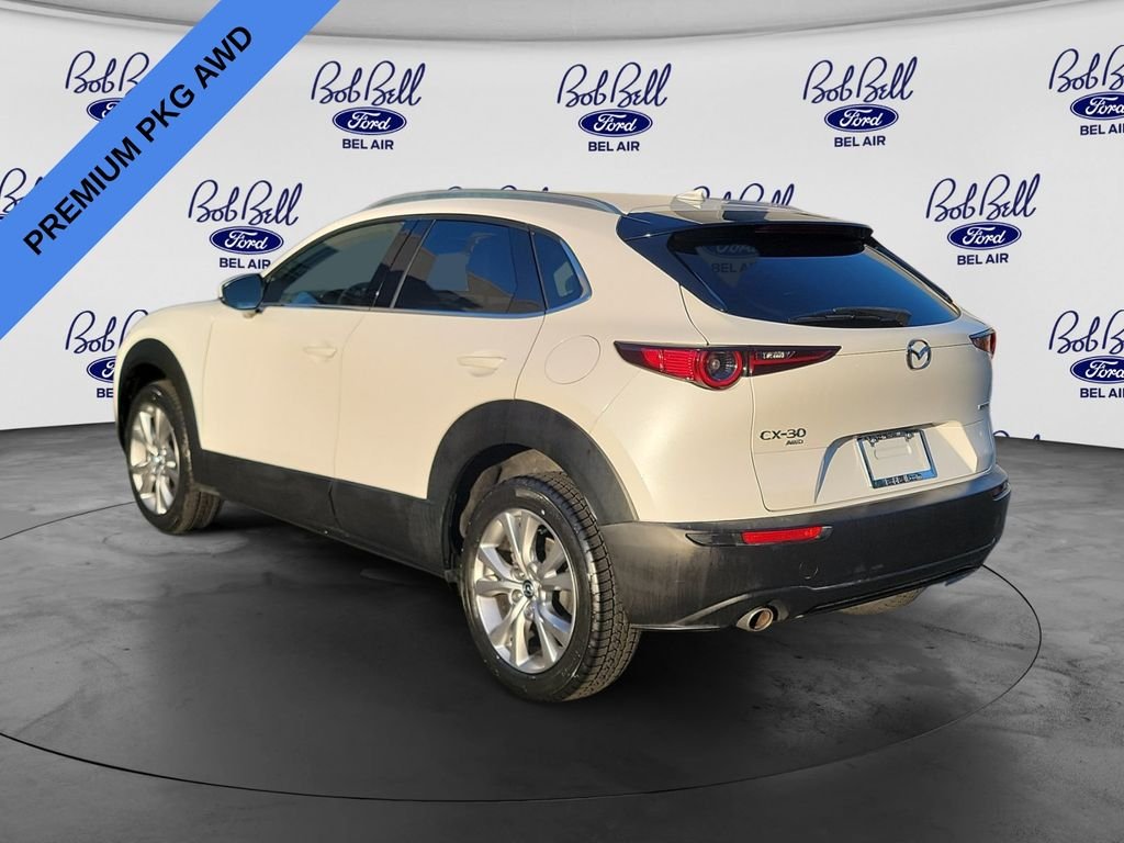 Used 2021 Snowflake White Pearl Mazda Premium image 5