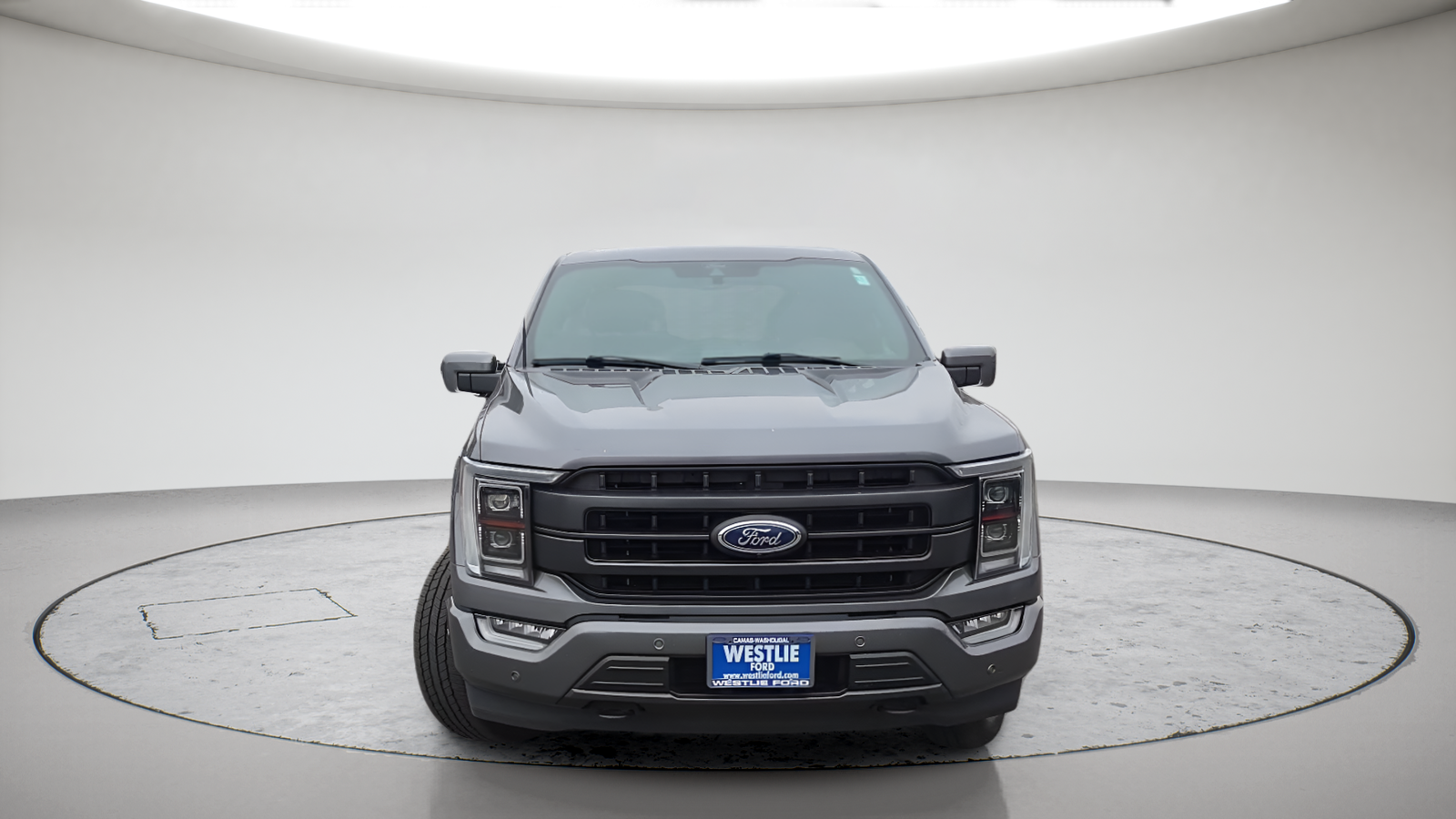 Used 2021 Carbonized Gray Metallic Ford Lariat image 2