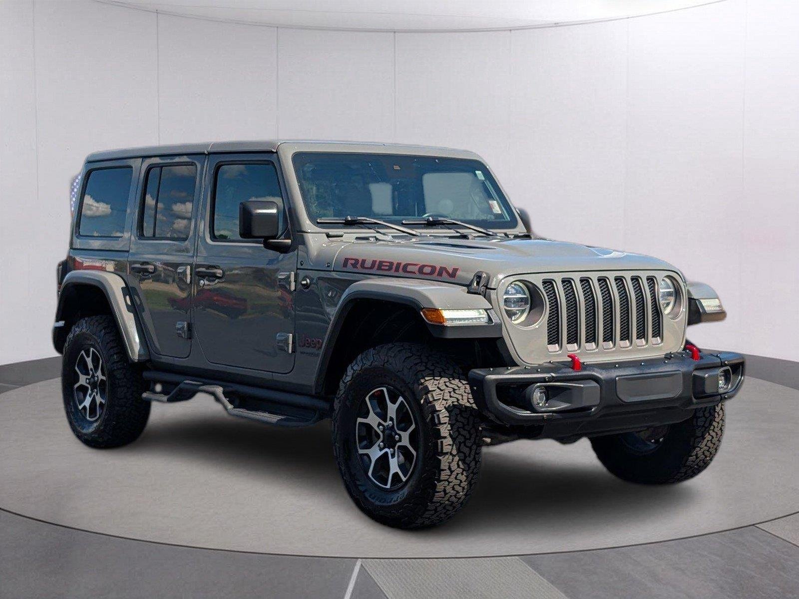 Used 2020 Sting-Gray Clearcoat Jeep Rubicon image 7
