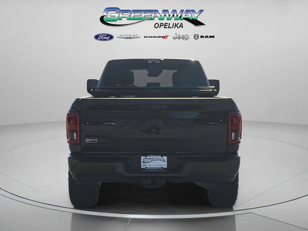 New 2025 Diamond Black Crystal Pearlcoat RAM Big Horn image 11