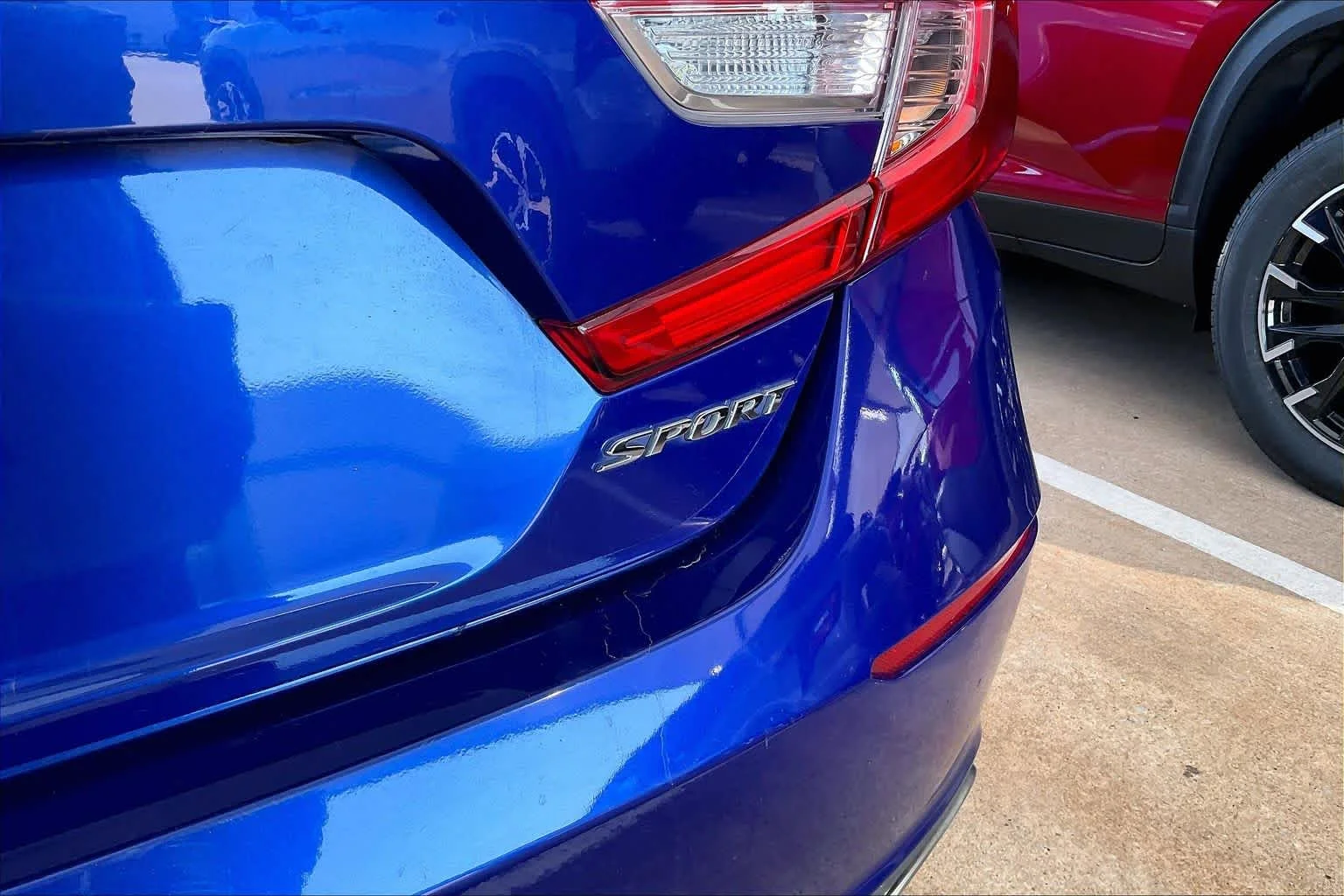 Used 2018 Still Night Pearl Honda Sport 1.5T image 10