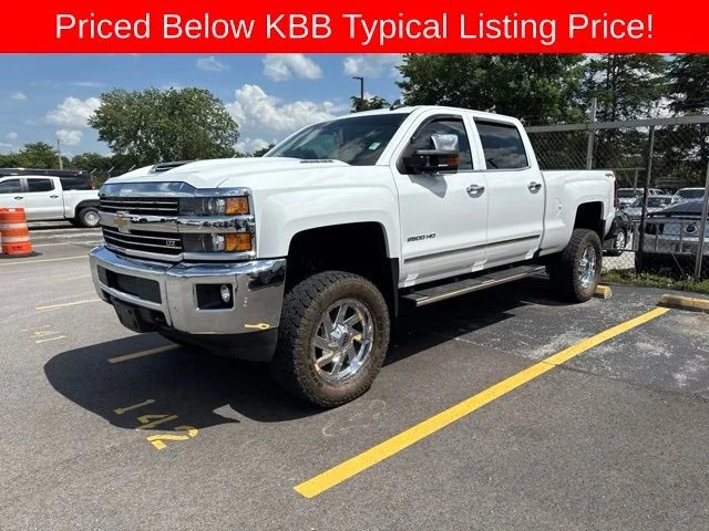 Used 2019 Summit White Chevrolet 4WD Crew Cab 153.7" LTZ image 2