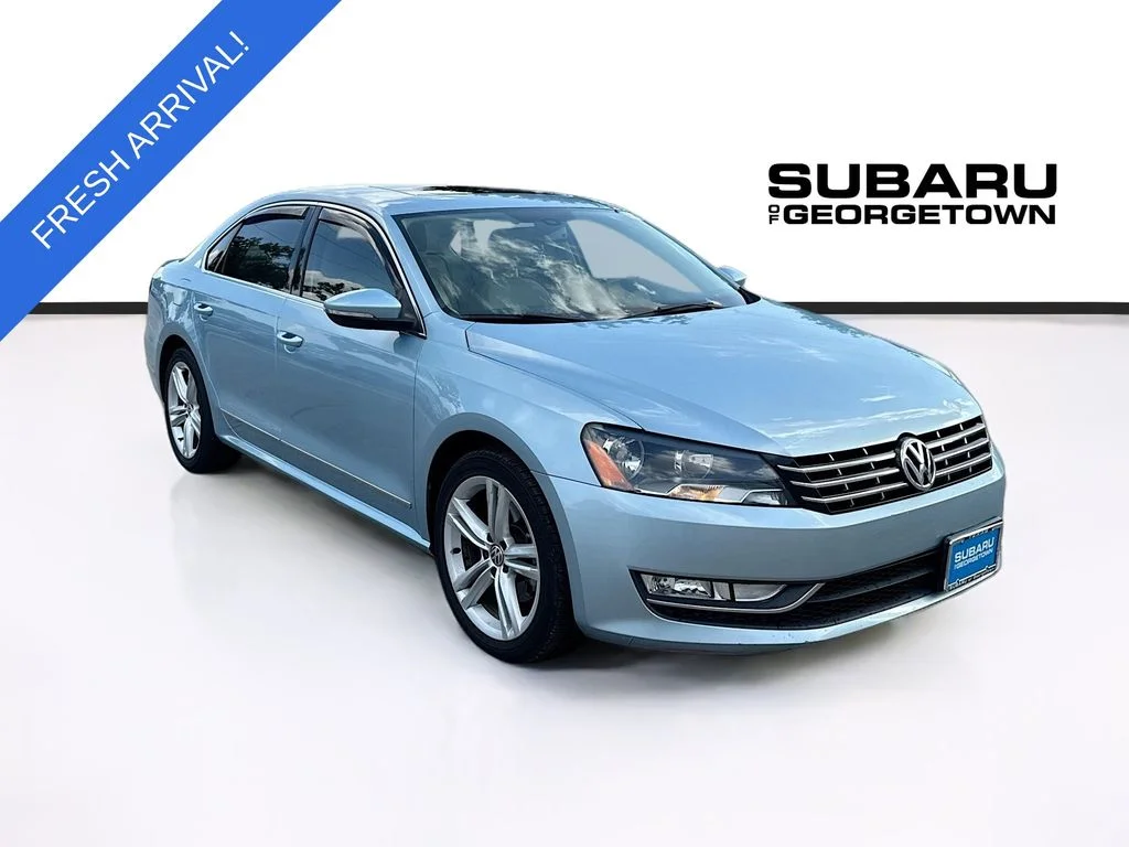 Used 2012 Blue Volkswagen TDI SEL Premium image 1