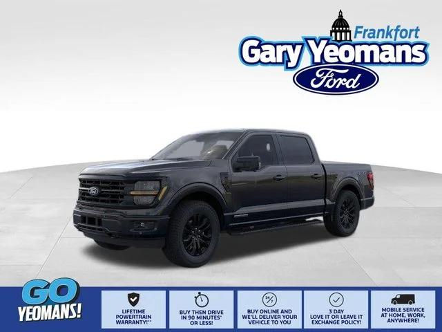 New 2026 Agate Black Metallic Ford XLT image 1