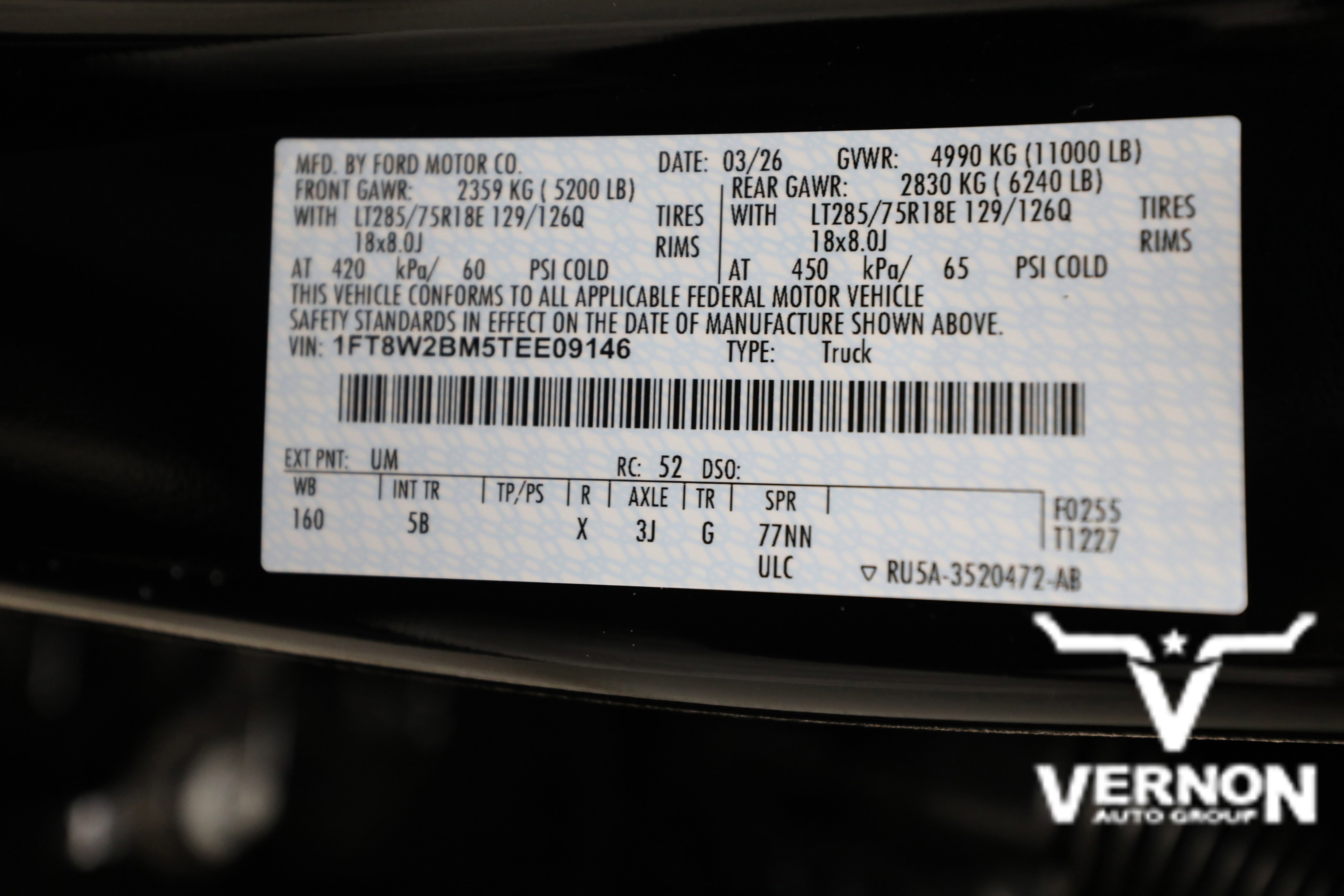 New 2026 Agate Black Metallic Ford  image 38