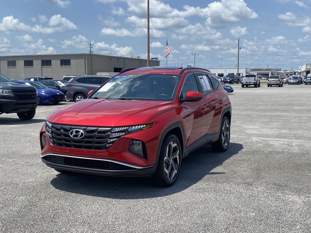 Certified Used 2023 Calypso Red Hyundai SEL image 4