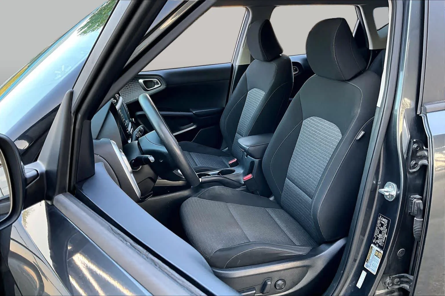 Used 2021 Gravity Gray Kia S image 8