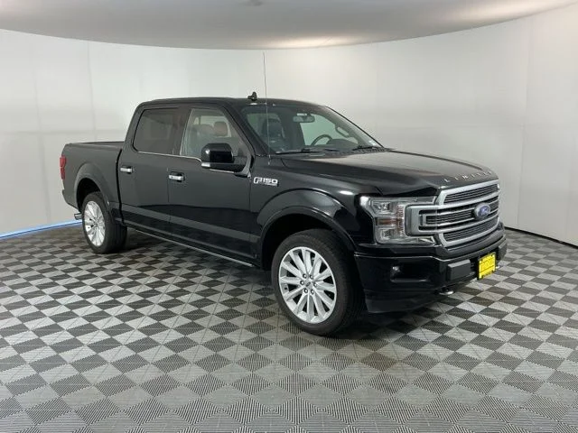 Used 2018 Shadow Black Ford Limited image 3