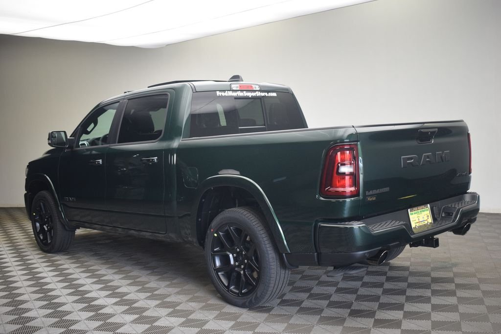 New 2026 Serrano-Green Metallic Exterior Paint RAM Laramie image 12
