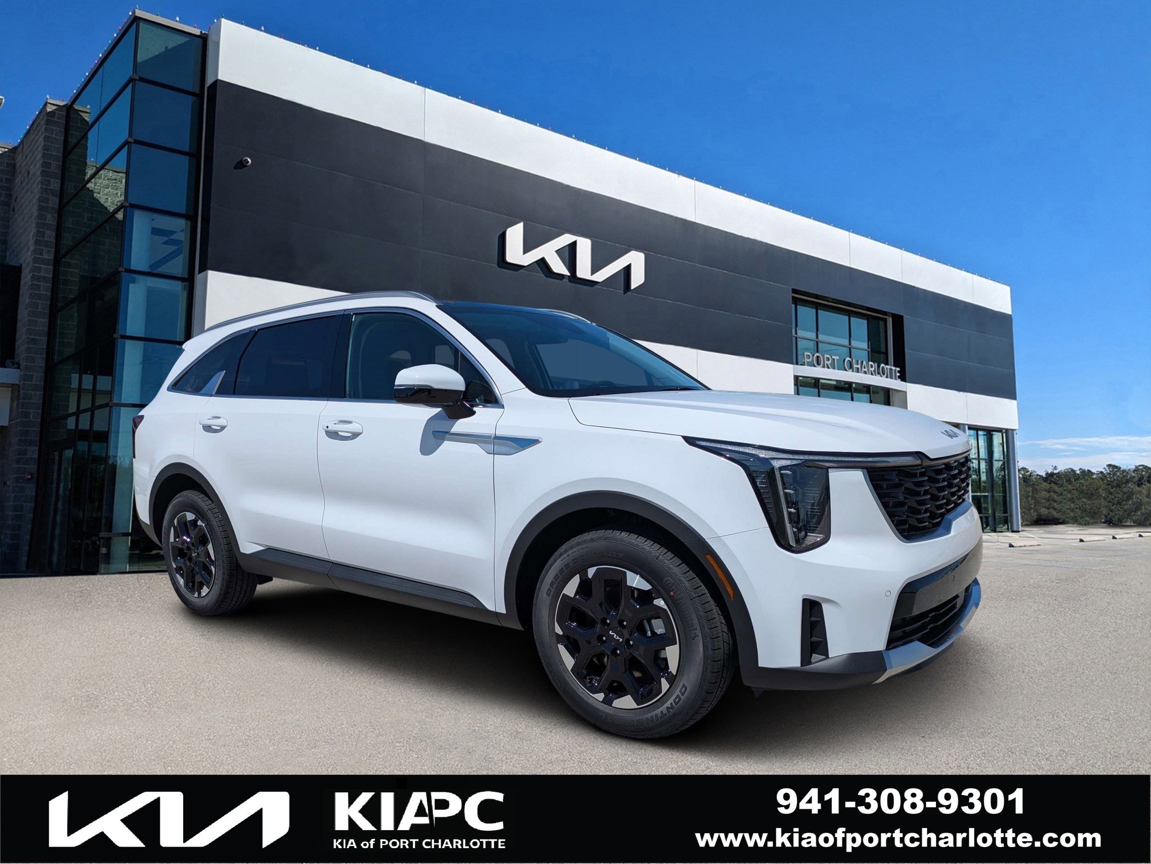 New 2026 Glacial White Kia S image 1