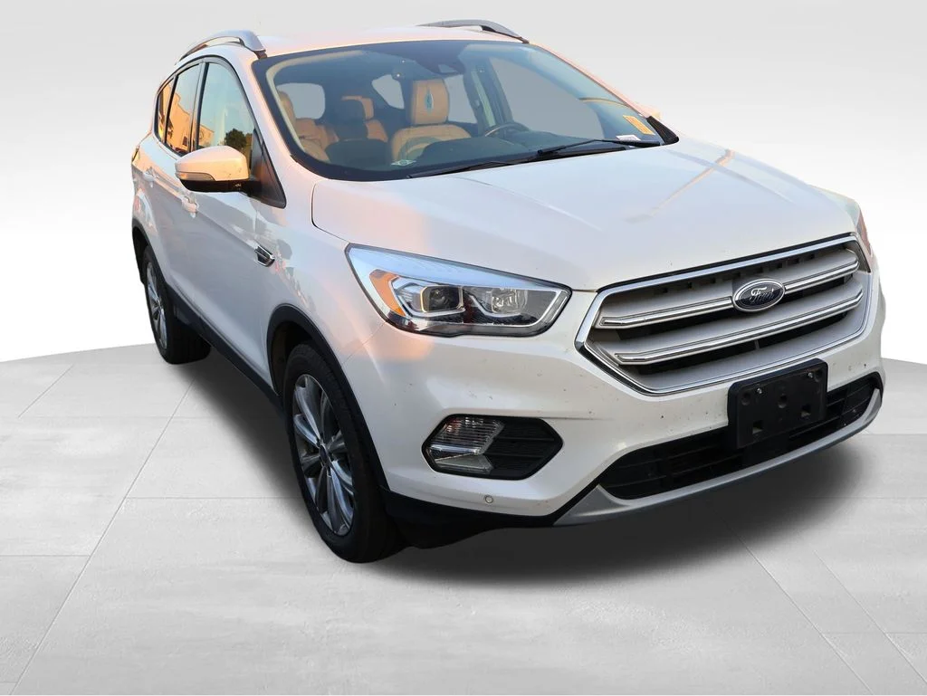 Used 2018 White Ford Titanium image 12