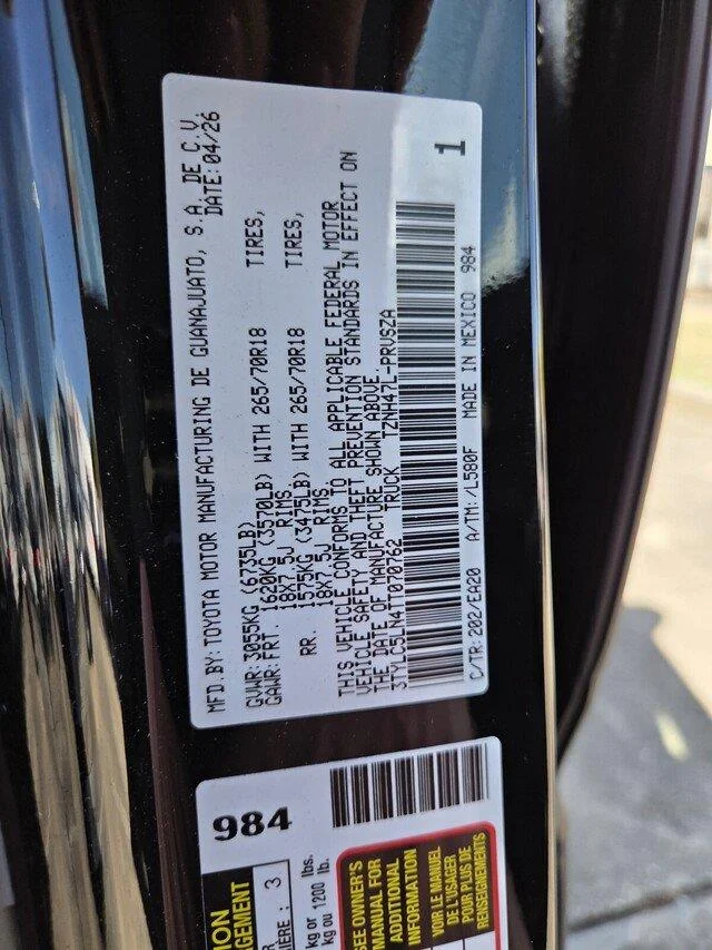 Certified Used 2026 Black Toyota TRD Off-Road HV image 32
