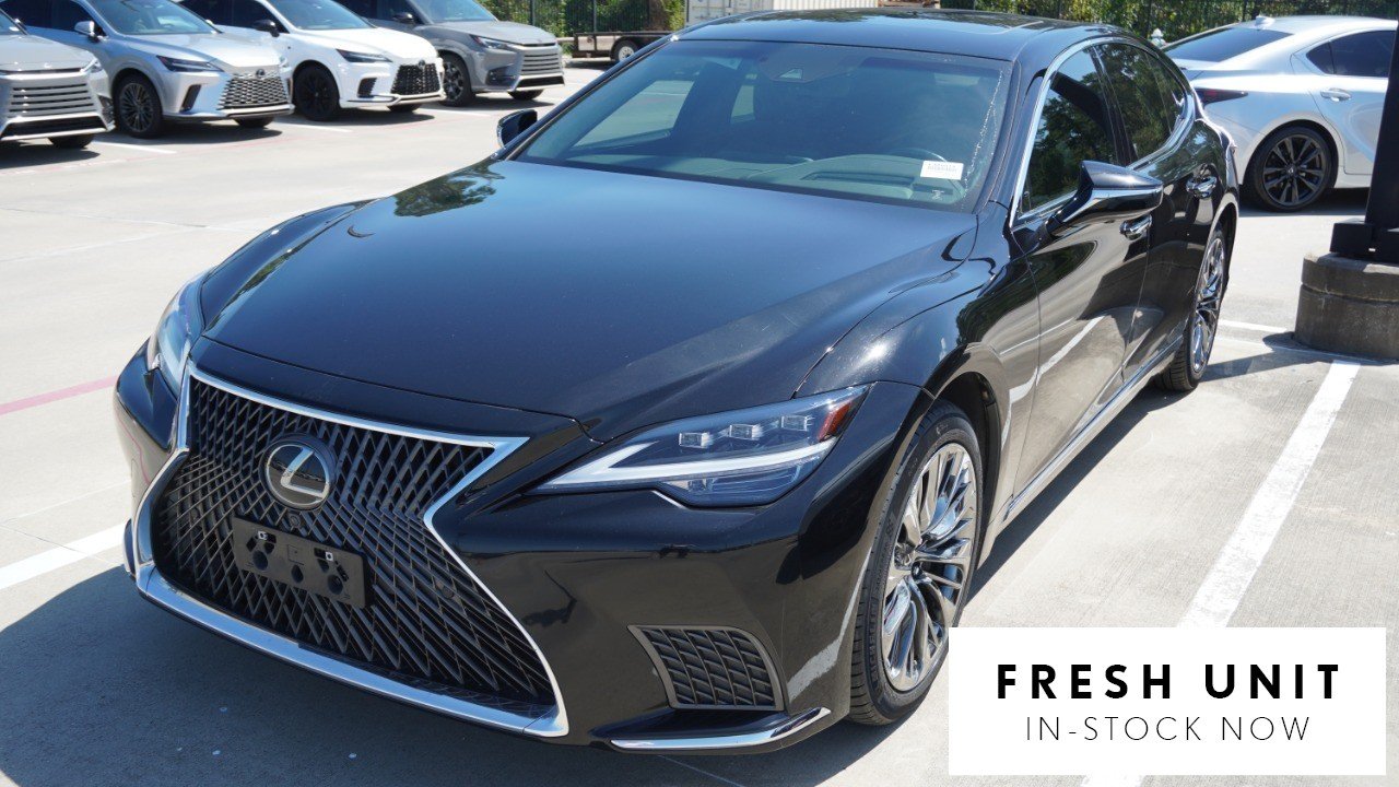Certified Used 2021 Black Lexus LS 500 image 1