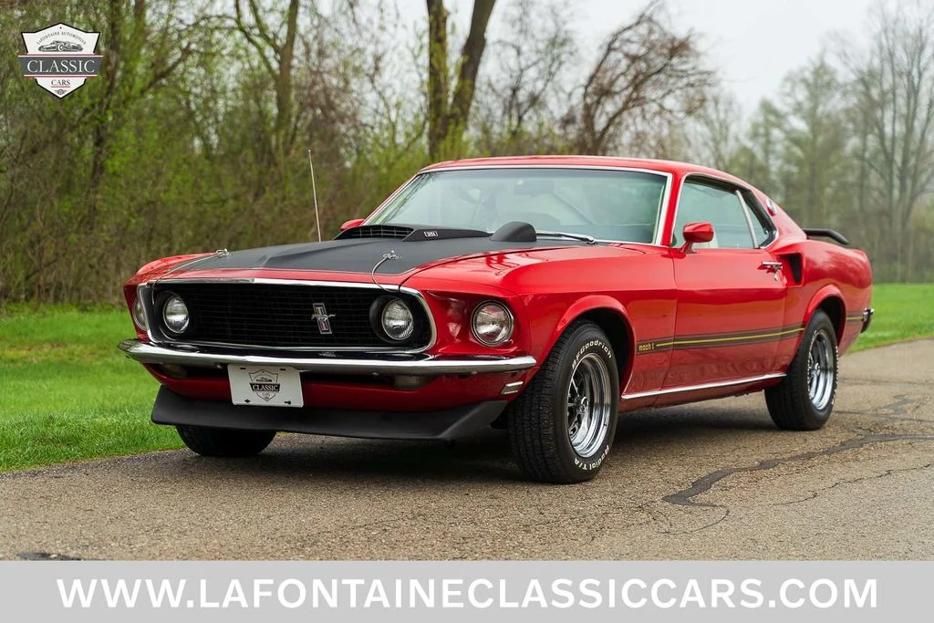 Used 1969 Red Ford Mach 1 image 8