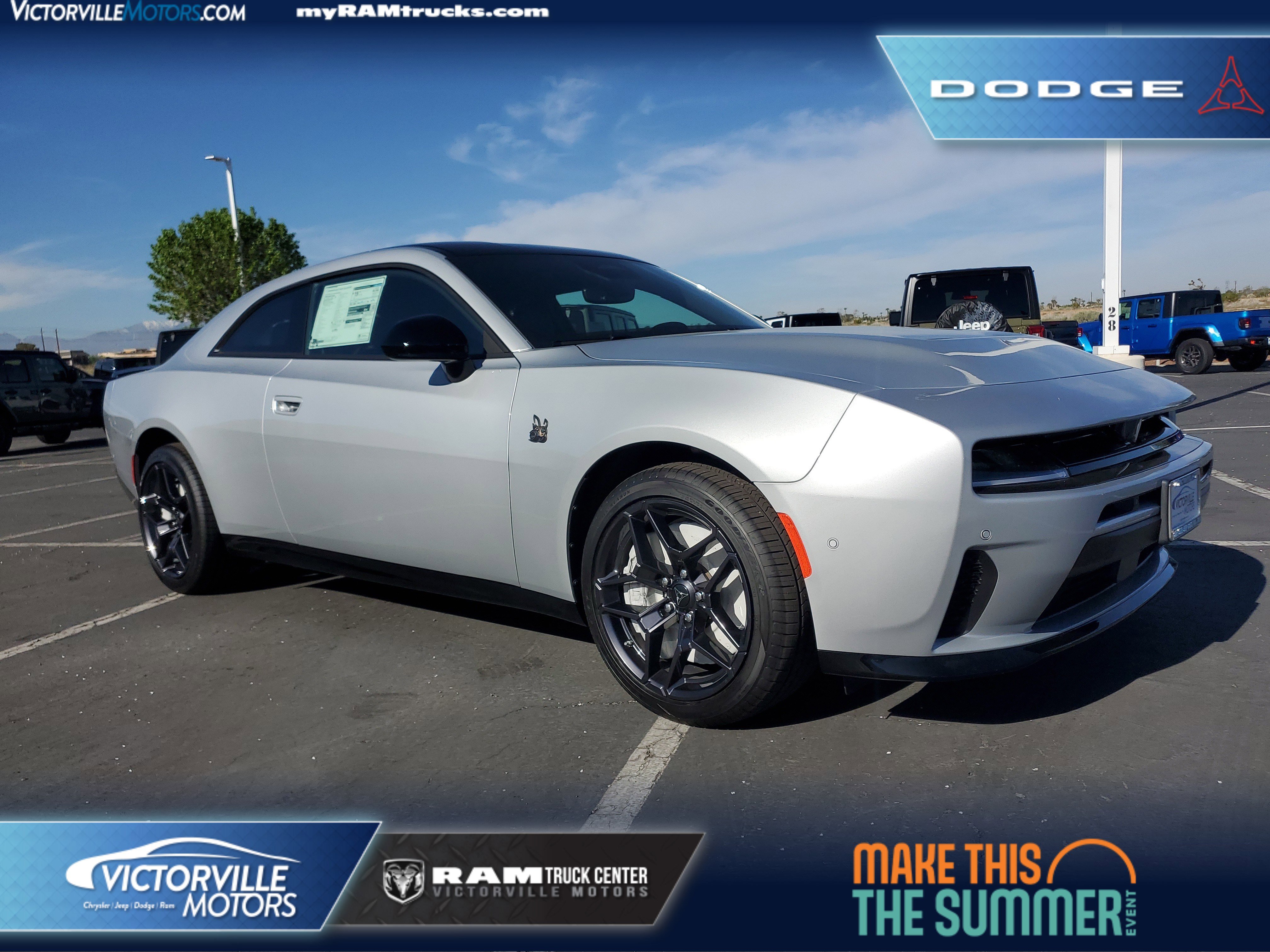 New 2026 Triple Nickel Exterior Paint Dodge R/T Scat Pack image 1