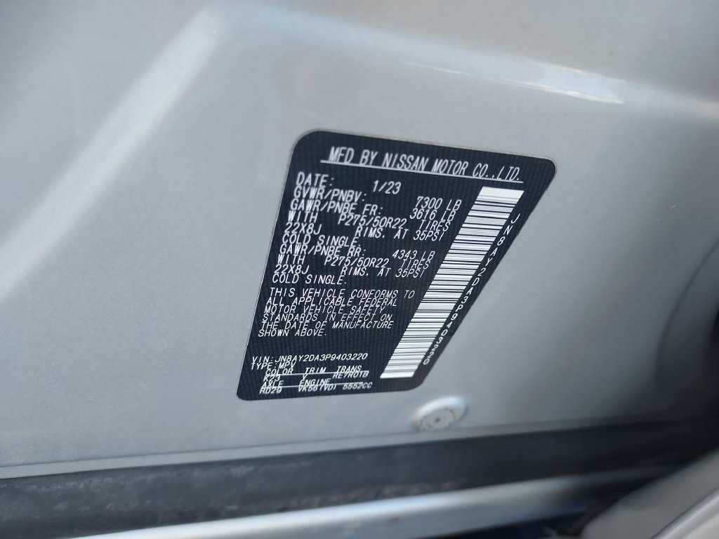 Used 2023 Silver Nissan Platinum image 27