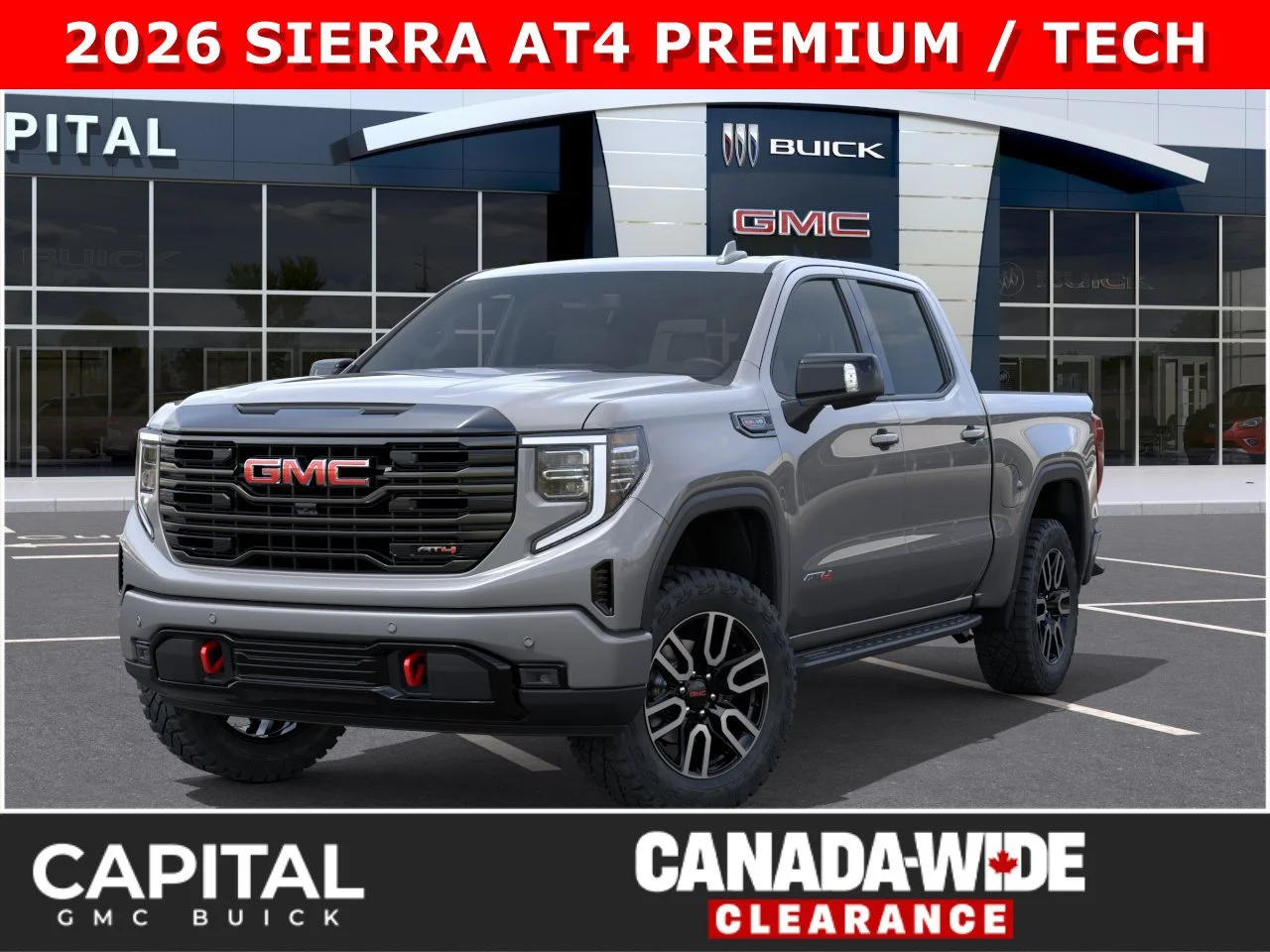 New 2026 STERLING METALLIC GMC AT4 image 1