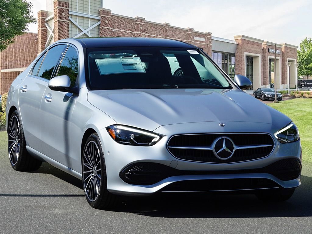 New 2026 Cirrus Silver Metallic Mercedes-Benz C 300 image 3