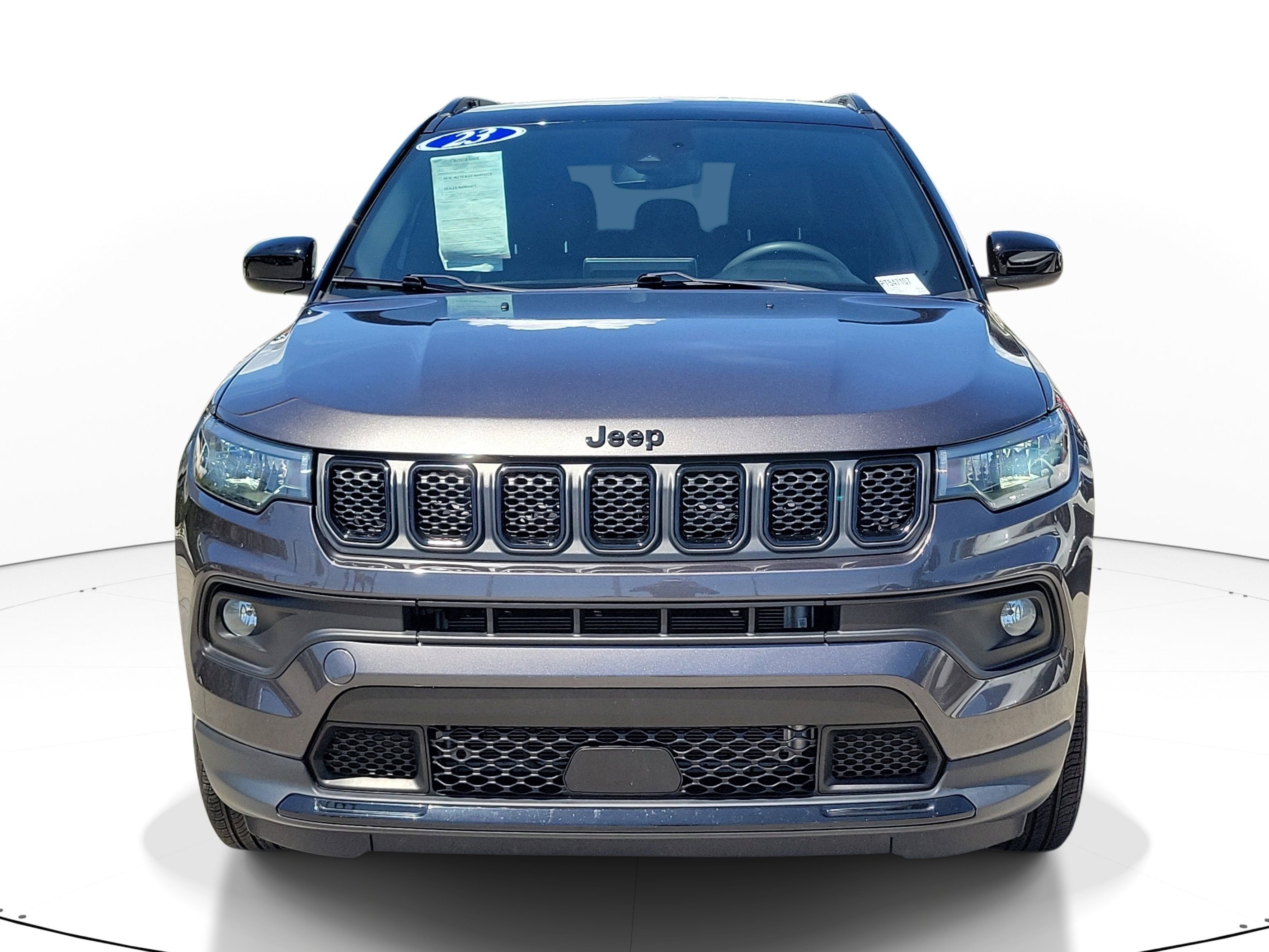 Used 2023 Granite Crystal Metallic Clearcoat Jeep Altitude image 1