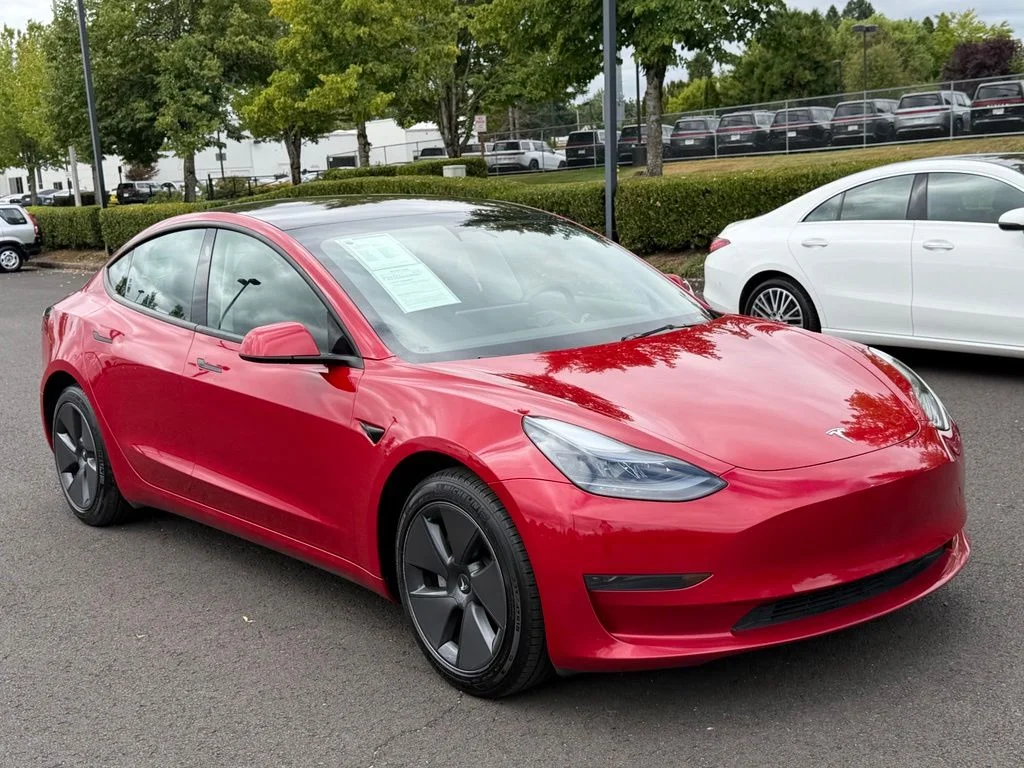 Used 2023 Tesla Model 3 Base with VIN 5YJ3E1EA4PF577857 for sale in Gresham, OR