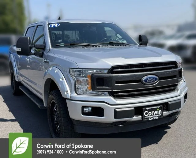 Used 2019 Ingot Silver Metallic Ford XLT image 1