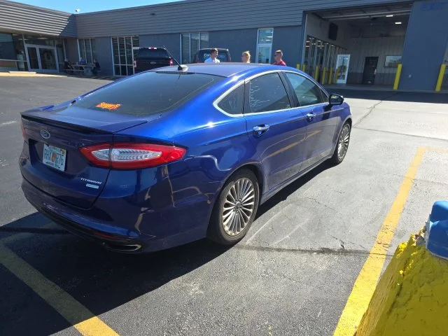 Used 2013 Blue Ford Titanium image 5