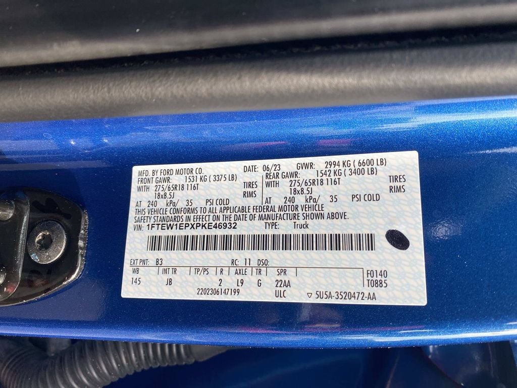 Certified Used 2023 Atlas Blue Metallic Ford XL image 21