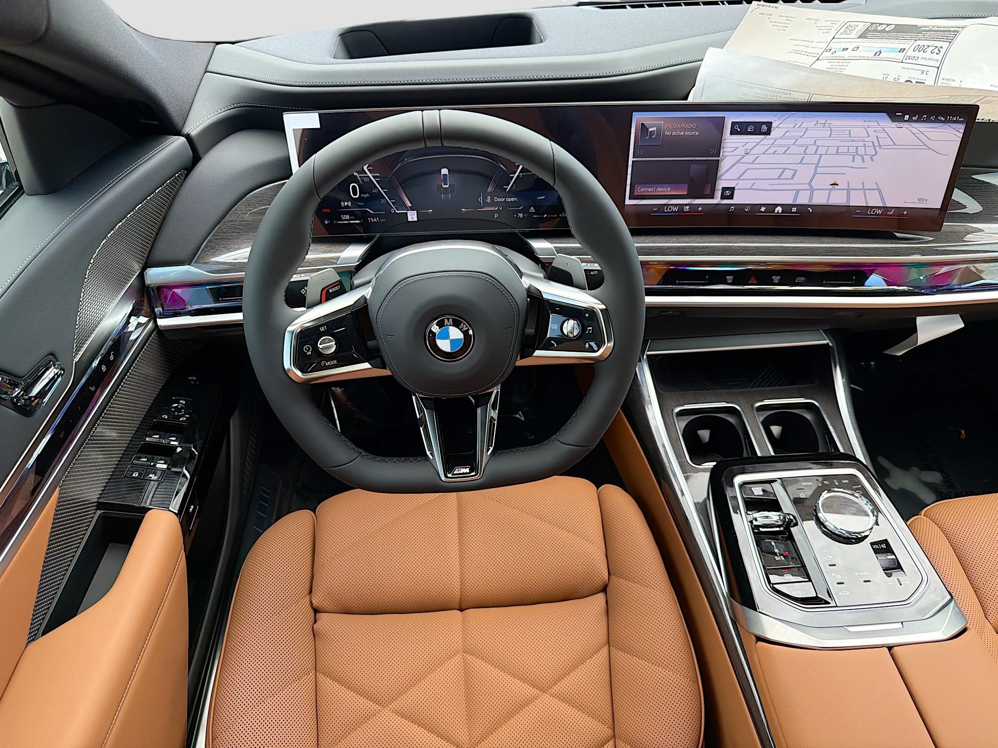 New 2026 Mineral White Metallic BMW 740i image 17