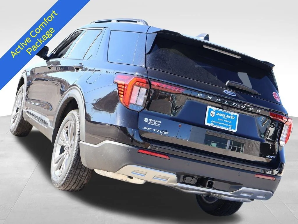 New 2026 Agate Black Metallic Ford Active image 3