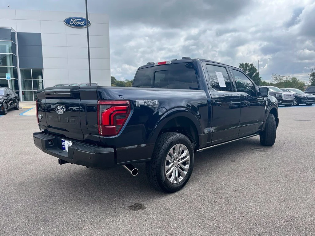 Used 2024 Blue Ford King Ranch image 5