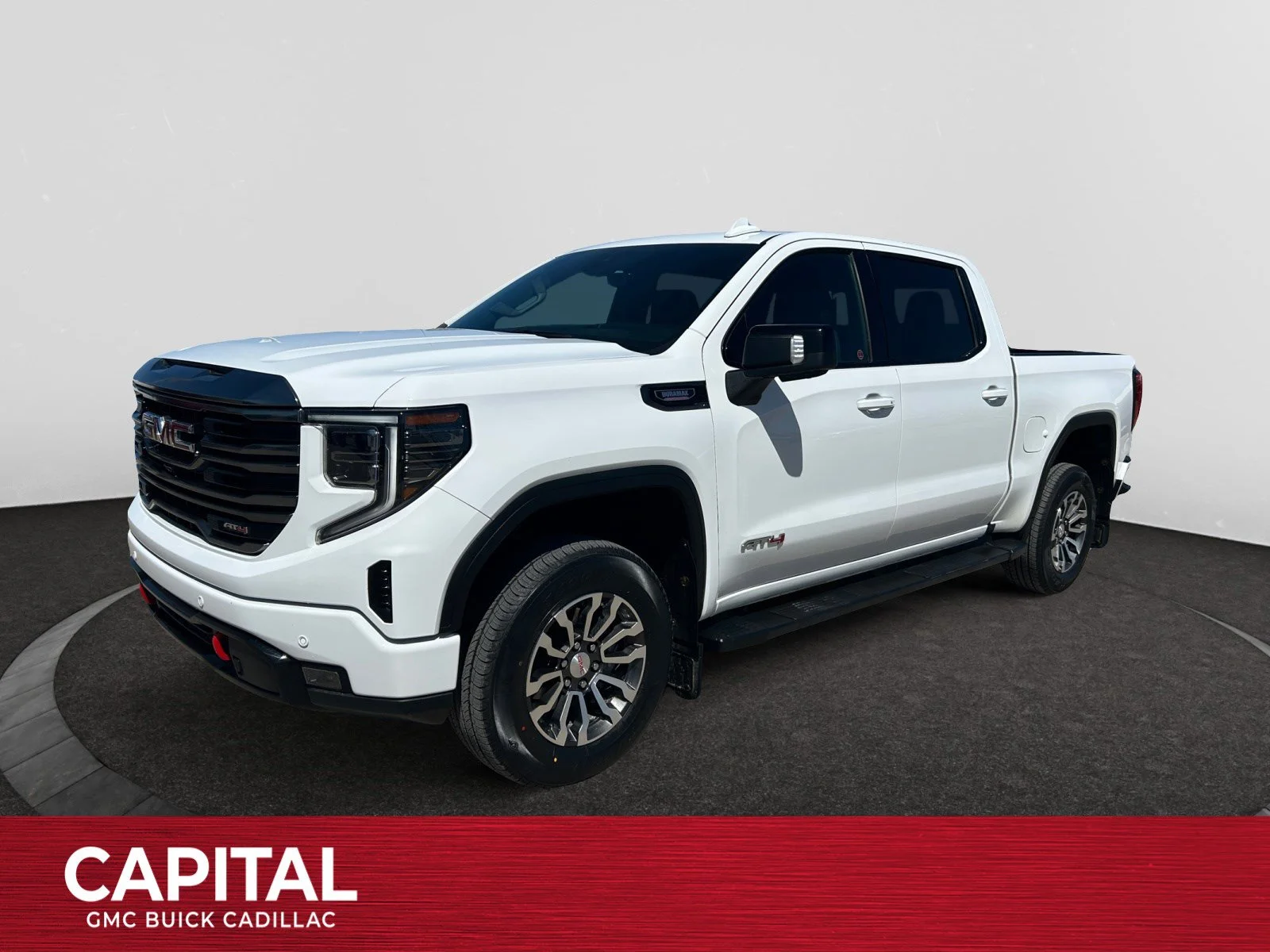 Used 2023 White GMC AT4 Crew Cab image 1