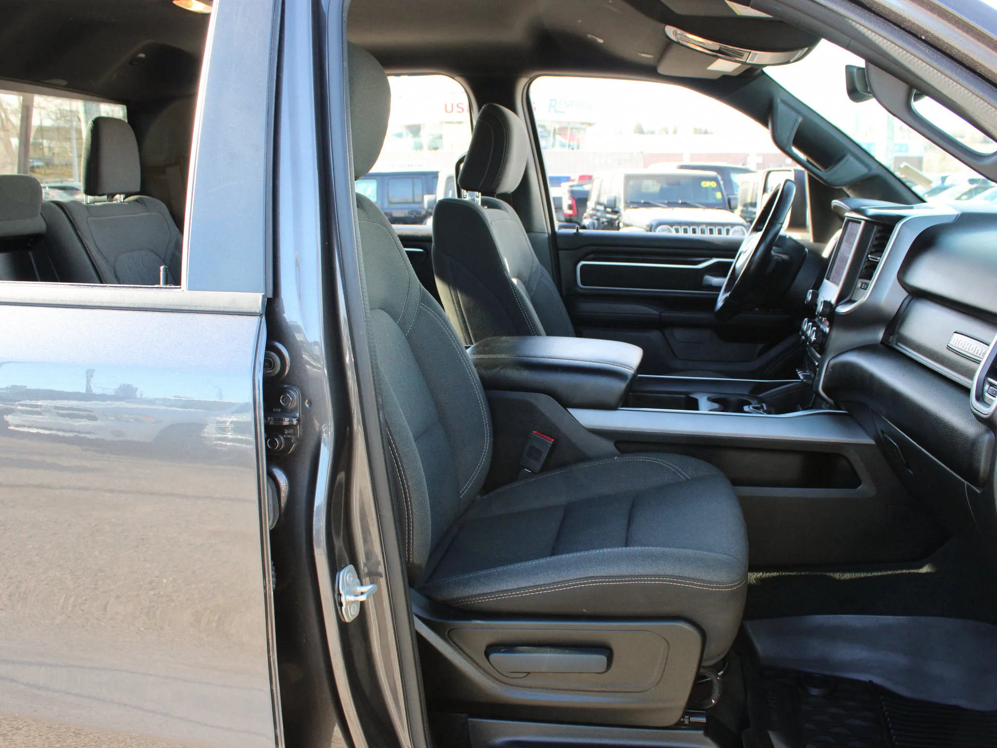 Certified Used 2023 Grey RAM Big Horn * No Accidents | Heated Seats | HEMI V8 | Apple CarPlay | Tonneau Cover image 20