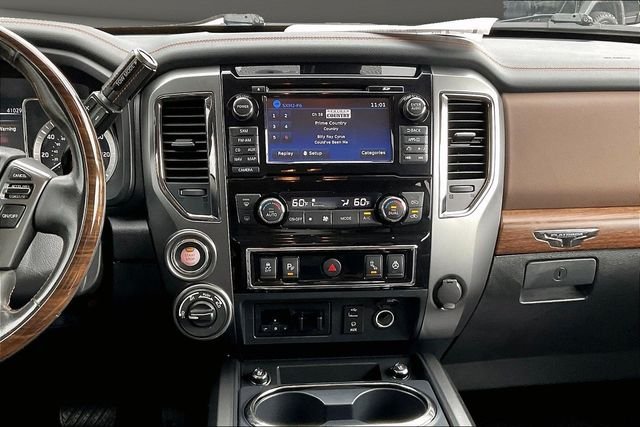 Used 2017 Red Nissan Platinum Reserve image 6
