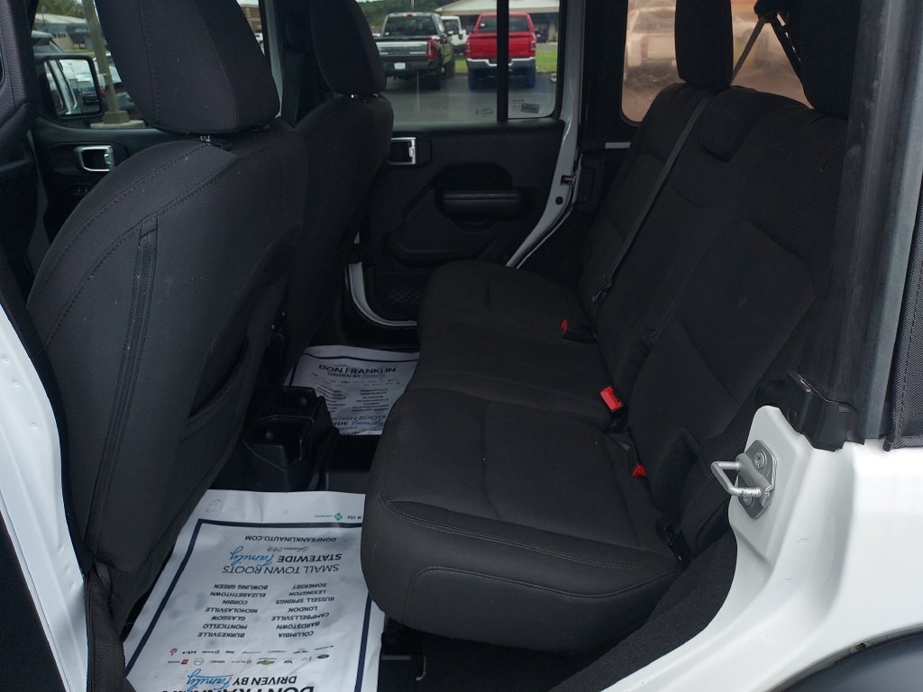Used 2019 White Jeep Unlimited Sport S image 14