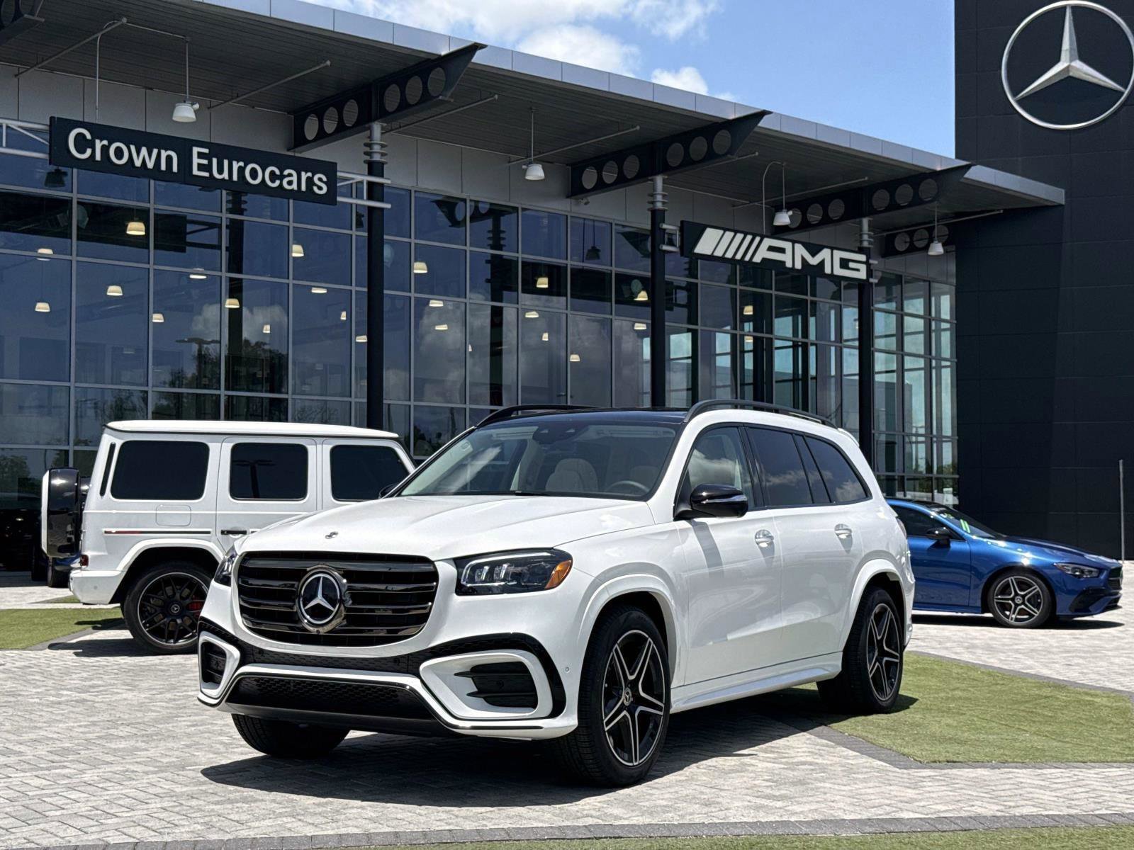 New 2026 Polar White Mercedes-Benz 450 4MATIC® SUV image 1