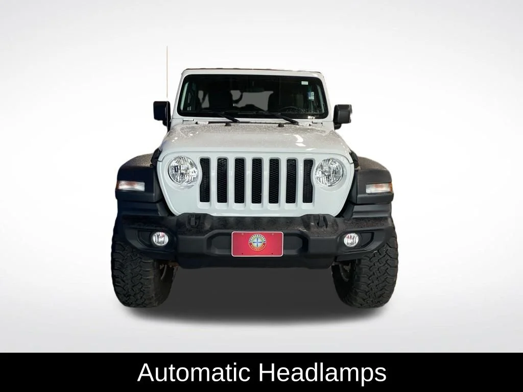 Used 2020 White Jeep Unlimited Sport S image 13