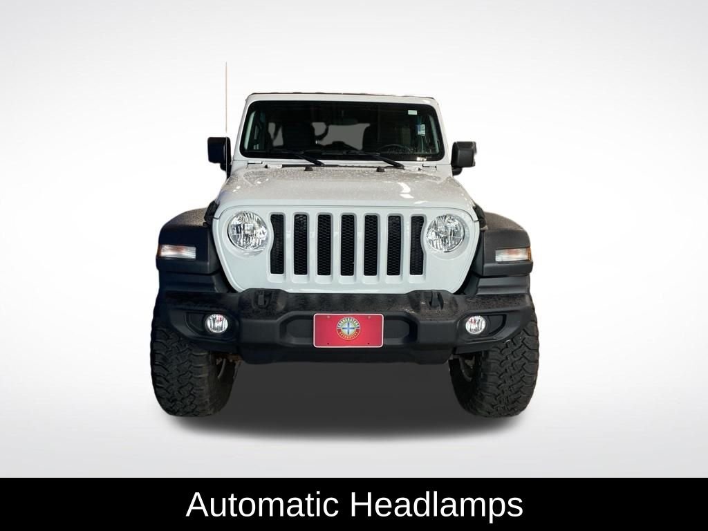 Used 2020 White Jeep Unlimited Sport S image 13