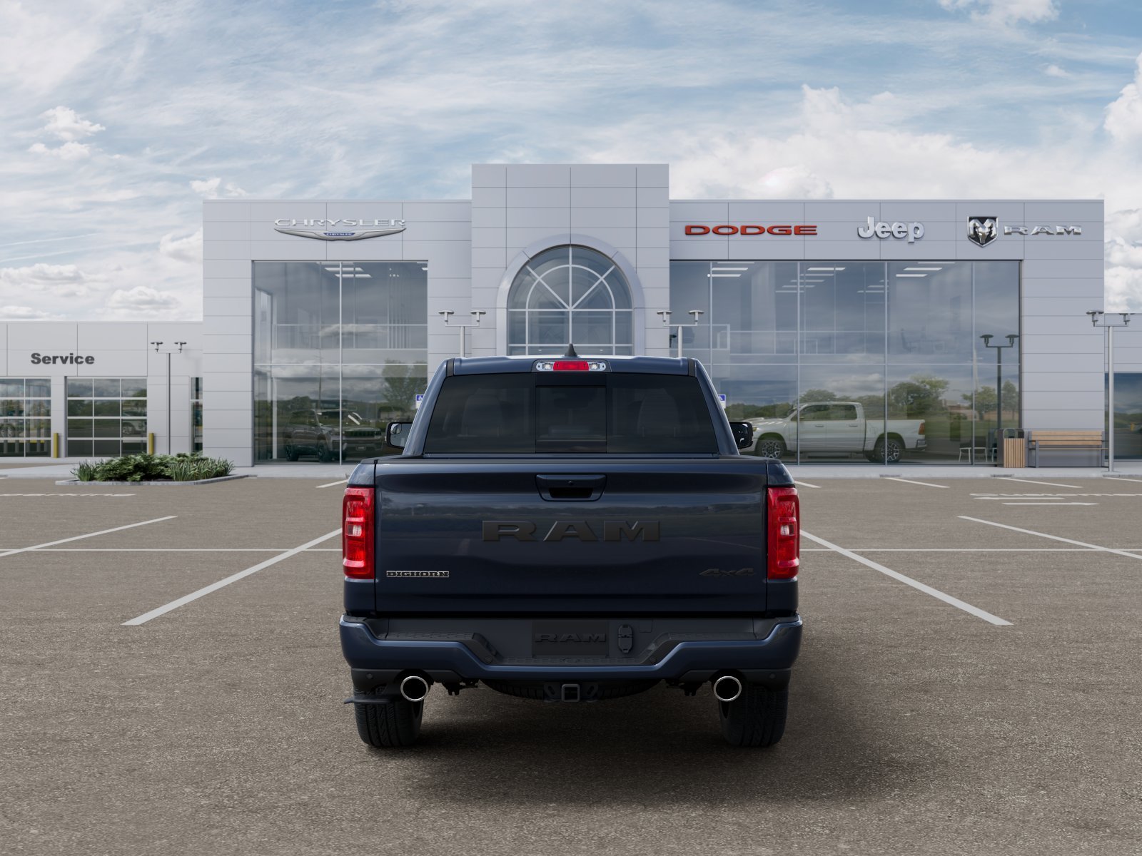 New 2026 Forged Blue Metallic RAM Big Horn/Lone Star image 7