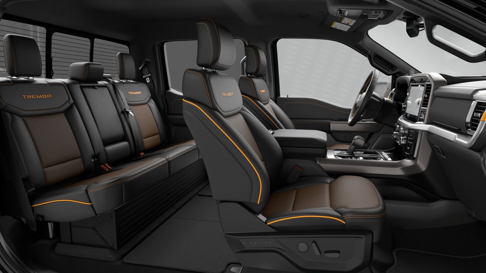 New 2026 Agate Black Metallic Ford Tremor image 6