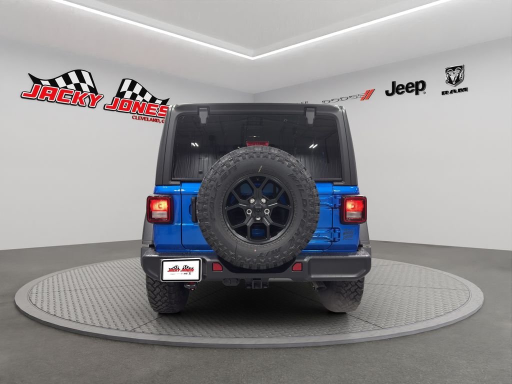 New 2026 Hydro Blue Pearl-Coat Exterior Paint Jeep Willys image 8