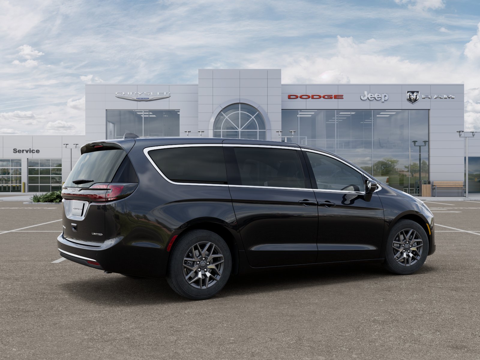 New 2027 Diamond Black Crystal Pearl-Coat Exterior Paint Chrysler Limited image 35