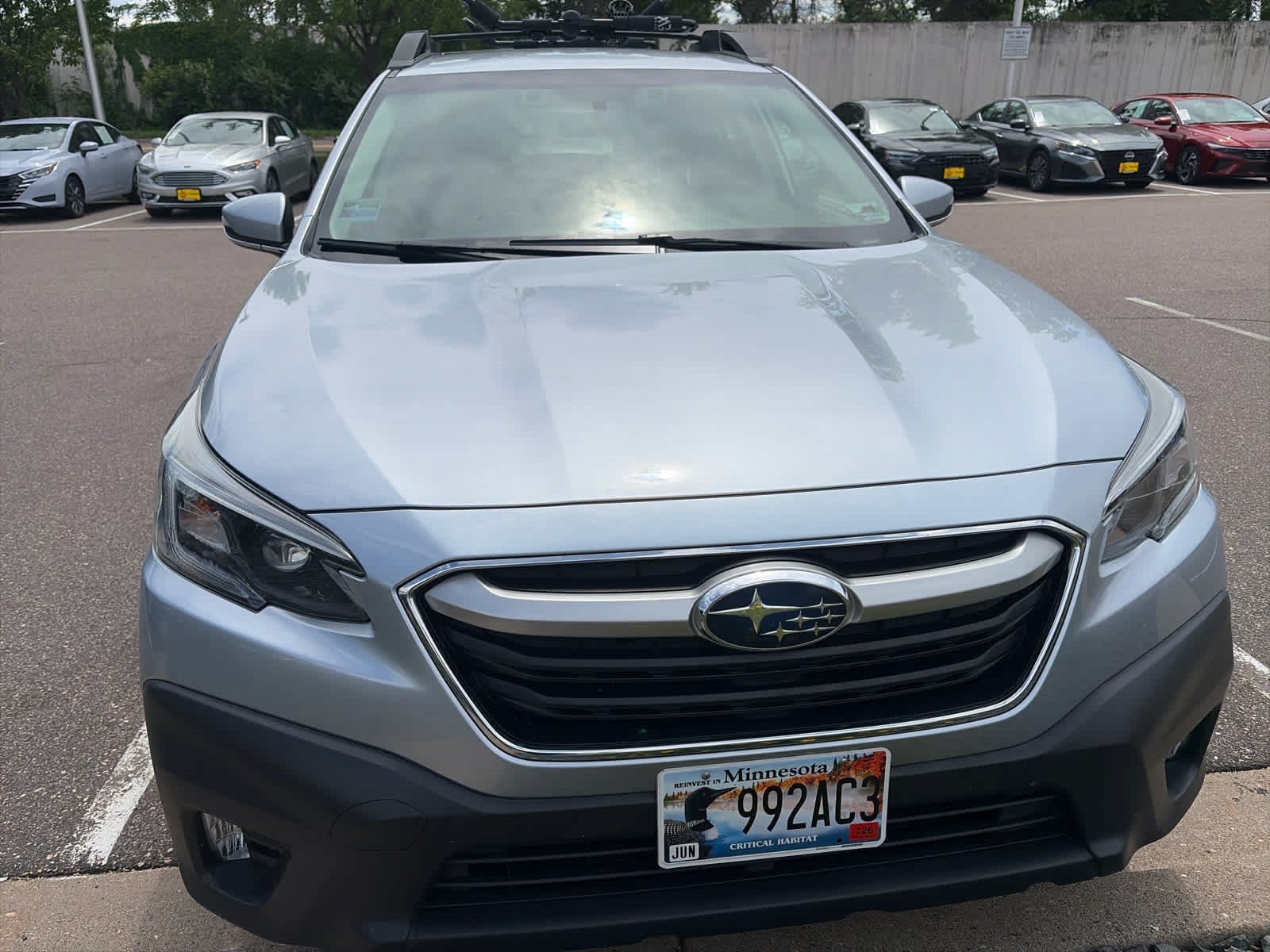 Used 2020 Ice Silver Metallic Subaru Premium image 2