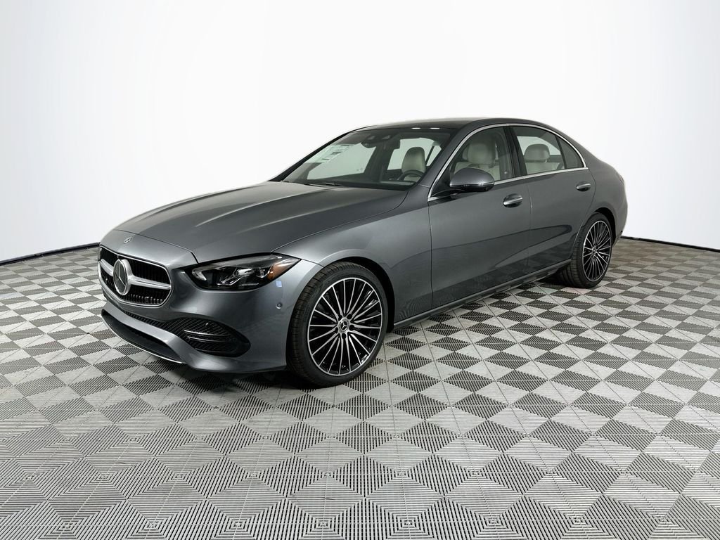 New 2026 Selenite Grey Metallic Mercedes-Benz C 300 image 3