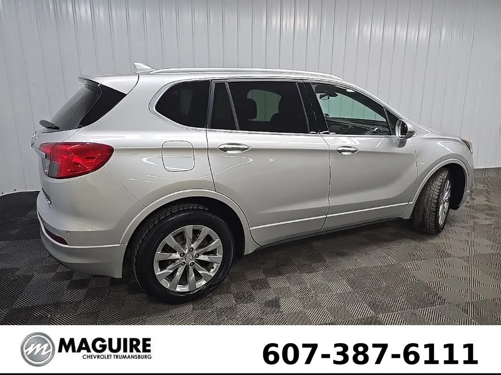 Used 2018 Galaxy Silver Metallic Buick Essence image 3