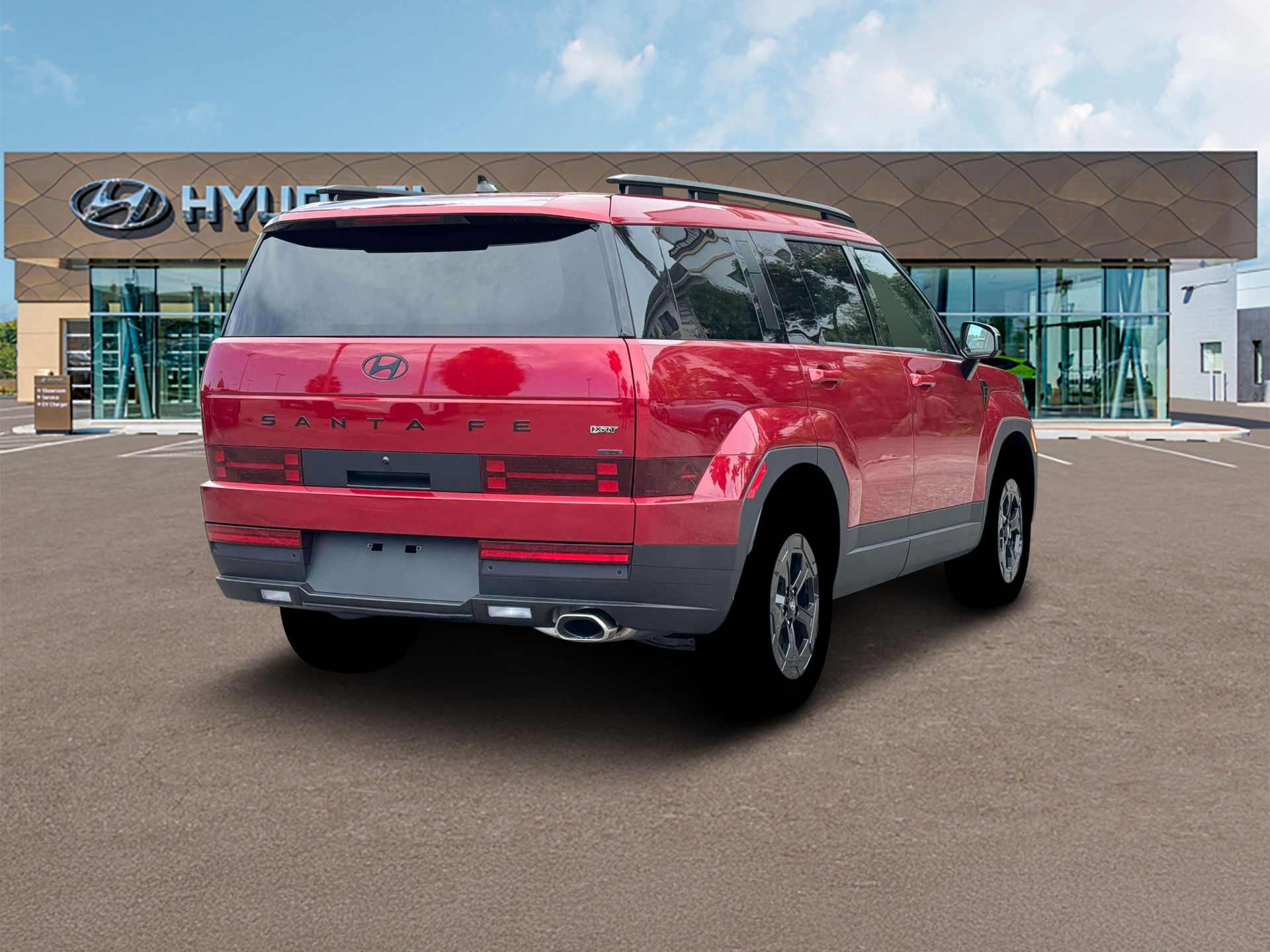New 2026 Red Hyundai XRT AWD image 7